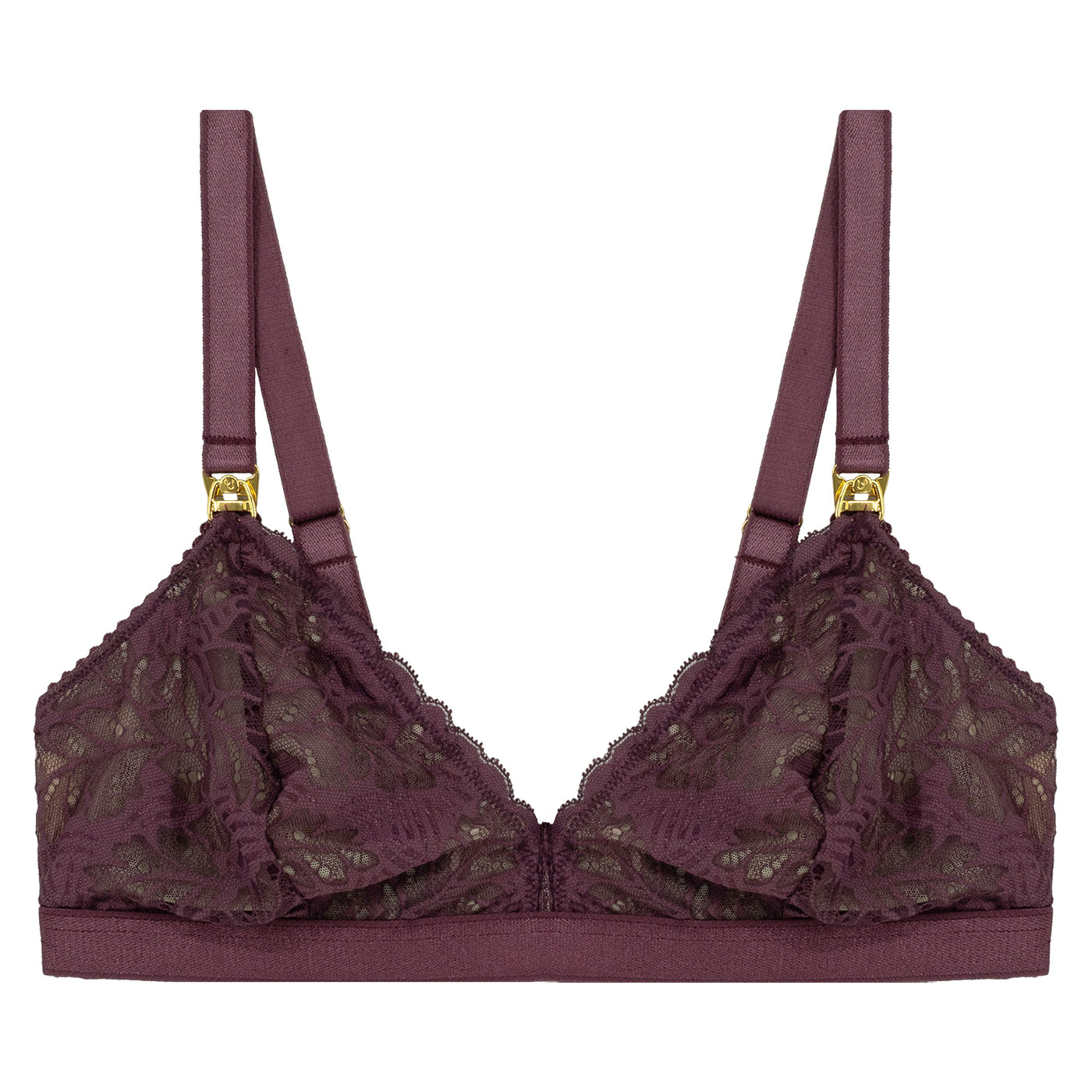 GINA MATERNITY BRA BURGUNDY