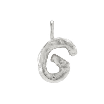 LIQUID LETTERS SILVER BY SIGRUN