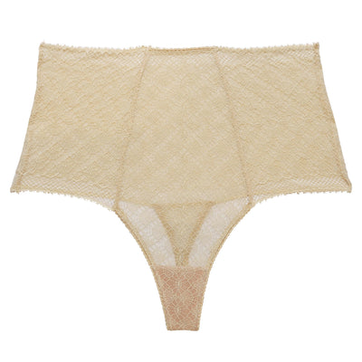 Underprotection Christy High String Beige. 